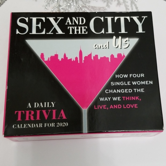 NEW 3/$20 Sex And The City 2020 Trivia Calendar